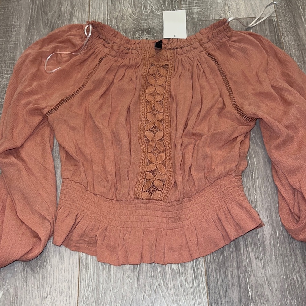 Pink Off the shoulder